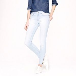 J. Crew toothpick jean in railroad stripe 28 Tall